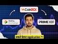 Coindcx app vs delta exchnage live vs primexbt review - lowest fees crypto exchange?