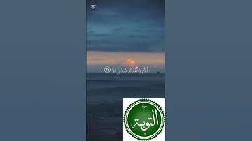 تلاوة الشيخ محمد صديق المنشاوي(سورة التوبة)