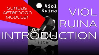 Noise Engineering Viol Ruina Introduction - YouTube