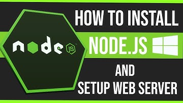 How to Install Node.js and Set up your first Web Server