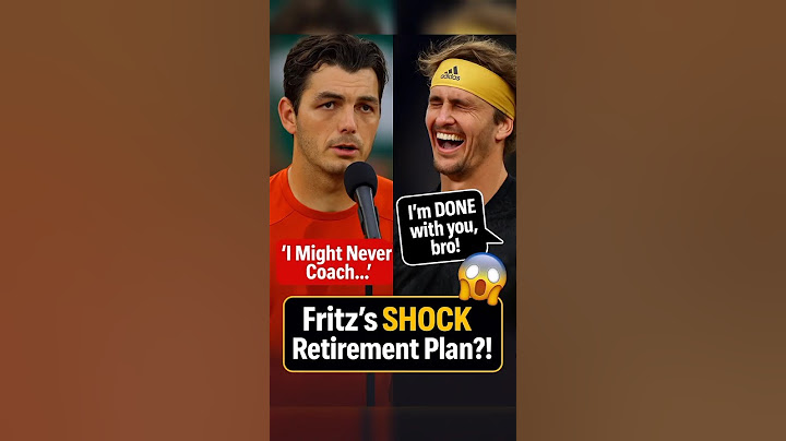 Taylor Fritz Drops SHOCKING Retirement Plan?! Zverev’s Savage Reaction😱 #zverev #taylorfritz #viral