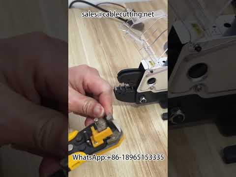 Multi-Function Crimping Machine for Industrial Automation