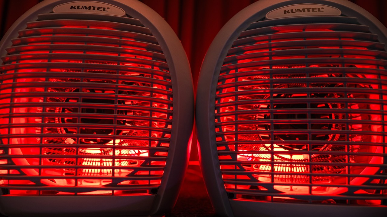 💤 2X Heater Fan Noise | Metal Fan White Noise for Relaxing Sleep 😴