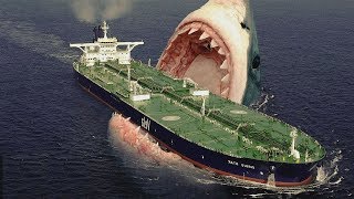 Dünya'nın En Büyük Köpek Balığı - Megalodon Resimi