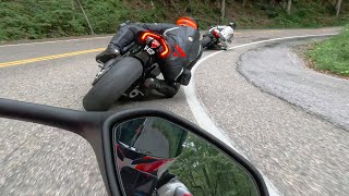 Chasing Two Fast Ducati Superbikes😈V4sp & 1199