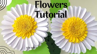 Paper Flower Crafts  making - Home Decor | Paper Flower Easy | DIY | Craft