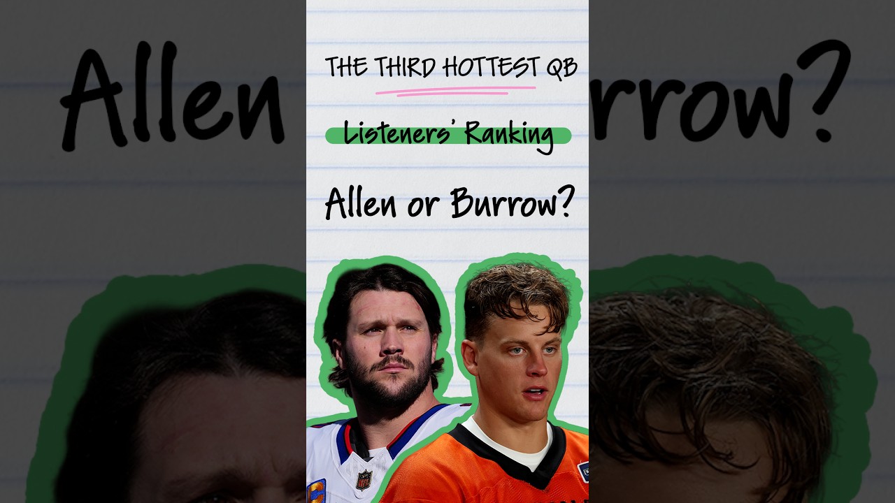 At number 3 in the Hottest QB Ranking...