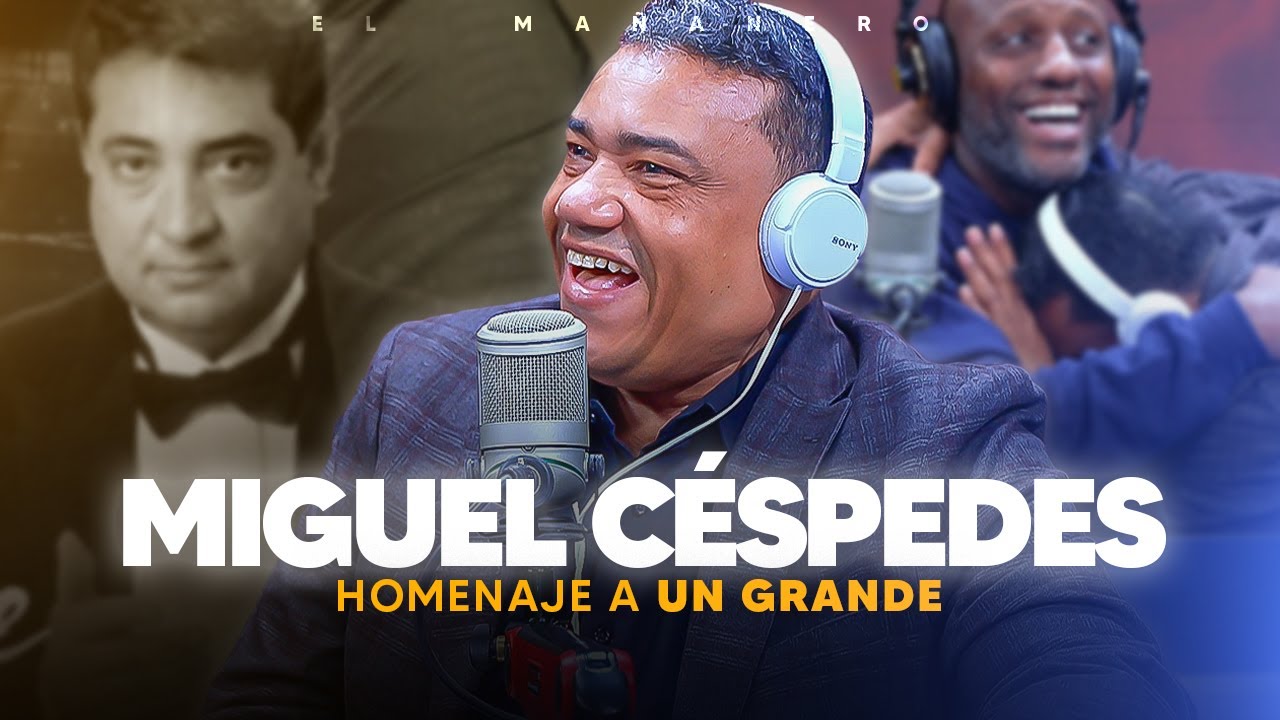 Miguel Céspedes aturdido con la pregunta de Enrique y su Homenaje a un Grande