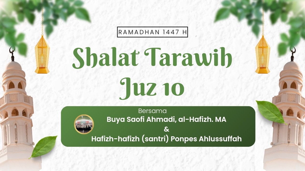 Juz 10 tarawih 1447