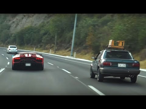 TSURU vs Lamborghini Aventador SVJ en México