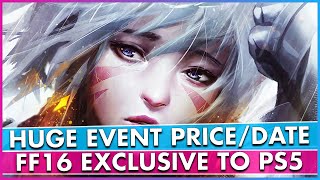 HUGE PS5 Event This Month Reported by Bloomberg, PS5 Price, and FF16 Exclusive to PS5