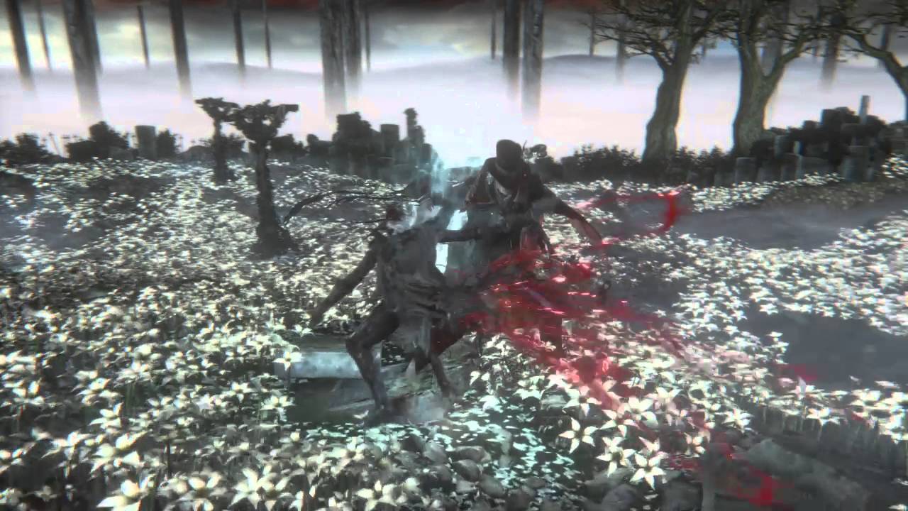 Bloodborne Gehrman, the First Hunter (Ng+7) No parry