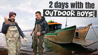 Outdoor Boys and the Kilchers go on 2 day camping trip|| Alaska Frontier