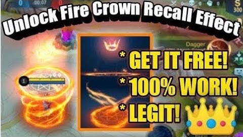 Script Free Fire Crown recall Full Effect.(100%NOBAN)