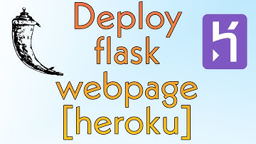 Deploy First Flask App on Heroku • ML model deployed • step by step • Application crashed