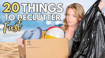 20 Things To Declutter Before Summer Is Over!