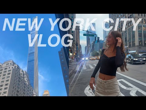 nyc vlog! *new foods, subway, city walking, shopping*