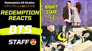 How Big Hit staff loves BTS :)))) (Redemption Reacts)