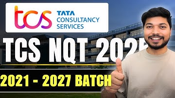 TCS NQT 2025 🚨 December Exam Out | Off Campus Hiring for Freshers!