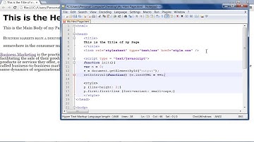 How to Use Scripting Elements in HTML