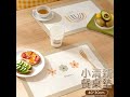 小清新餐桌墊40*30cm-3入組 PVC兒童桌墊 隔熱墊 餐墊 product youtube thumbnail