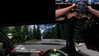 Assetto Corsa VR | Mitsubishi Lancer EVO VIII Time Attack 1.0 | Lake Louise 2.08 West Forward