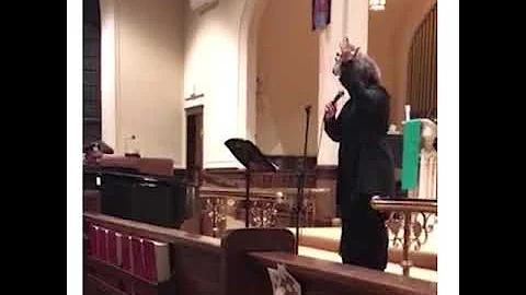 Patricia Lacy sings "Strange Fruit"