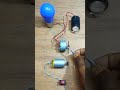 Mini DC Motor Generator Powering a Bike Light #dcmotor #generator #tech #experiment #shorts