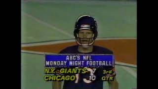 Giants vs Bears 1987 MNF 2nd Half Week 1 Upgraded