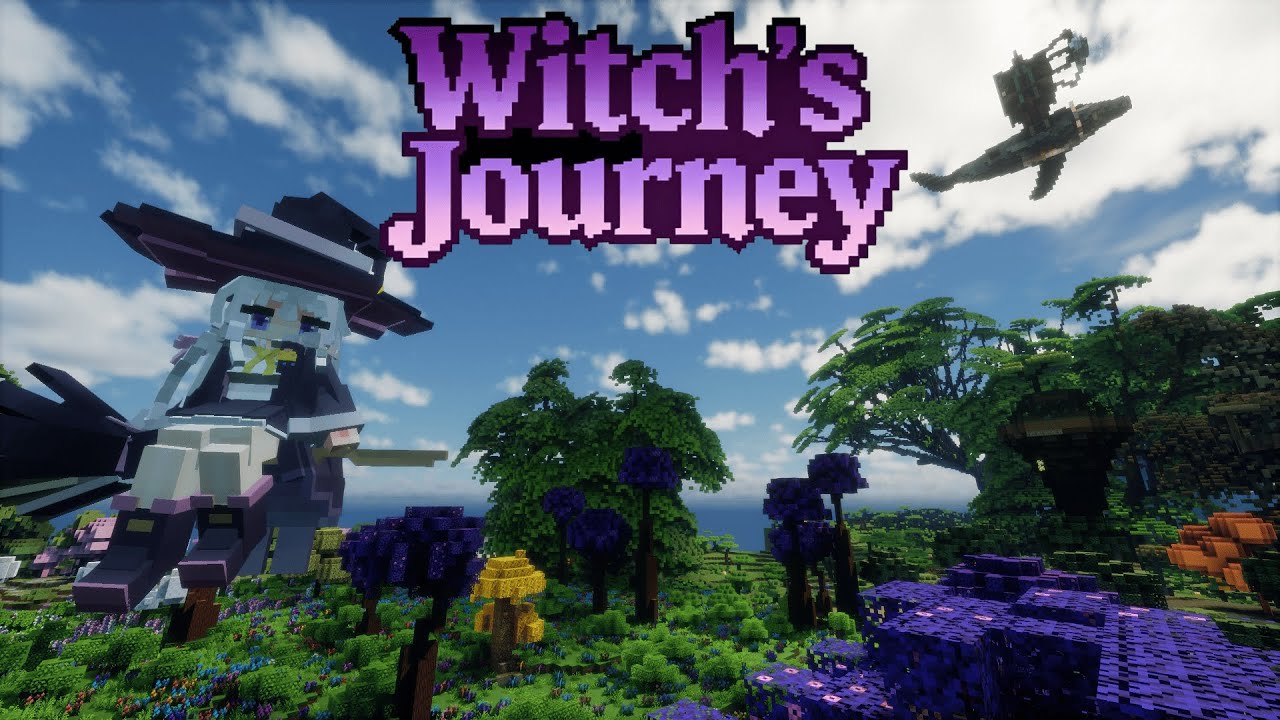 今天來玩點休閒的【Minecraft:魔女之旅】 - YouTube