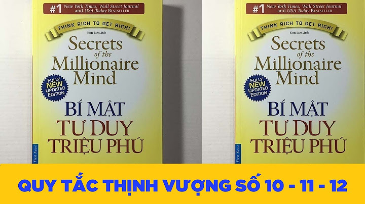 Câu nói hay trong sách Bí mật tư duy triệu phú