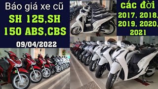 Giá xe SH 125 cũ đời 2012 là bao nhiêu