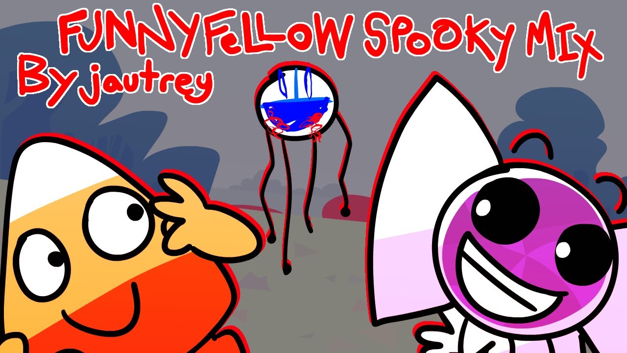 Friday Night Funkin' BFDI 26 FUNNY FELLOW SPOOKY MIX (OFFICIAL SHOWCASE)