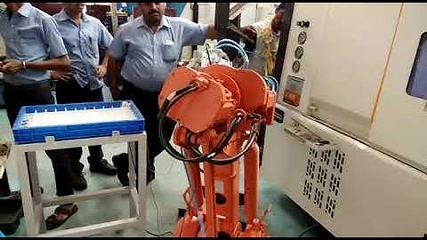 Machine tending with Refurbished ABB IRB 1400