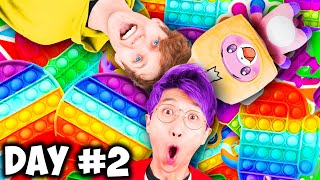LankyBox LAST TO STOP PLAYING WITH THEIR FIDGET TOYS WINS $$$ PRIZE Challenge!?