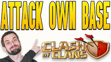 How To Attack Your Own Base In Clash Of Clans (EASY Tutorial)