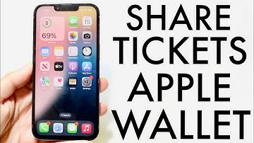 How To Share Tickets From Apple Wallet! (2024)
