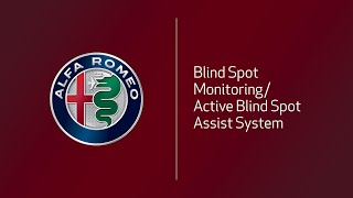 Blind Spot Monitoring/Active Blind Spot Assist System | How To | 2021 Alfa Romeo Stelvio