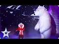 Vadik and the bear are fishing for your votes  semifinal 3  britains got talent 2016