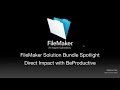 Beproductive management business solution powered by filemaker