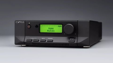 Cyrus Audio Classic AMP integrated amplifier & Classic PRE preamplifier Debuts for Audiophiles