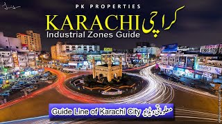 Karachi Map | کراچی Industrial Areas Details |KARACHI Population World's 7th Largest City | 2020