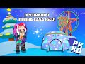 PK XD/ DECORANDO MINHA CASA IGLU DECORAÇÃO DE NATAL 🎄😍✨️ MAIS SÓ POSSO COLOCAR 75 MÓVEIS 😨
