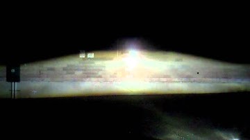 FX-R Bi-Xenon Projector High & Low Beam Wall Demo