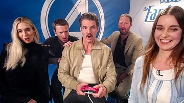 I Play Marvel Rivals with the Fantastic Four Cast