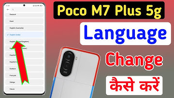 Poco m7 plus 5g me Language kaise change kare / How to change Language in Poco m7 plus 5g