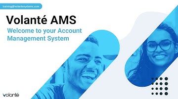 Volanté AMS: Welcome to your Account Management System