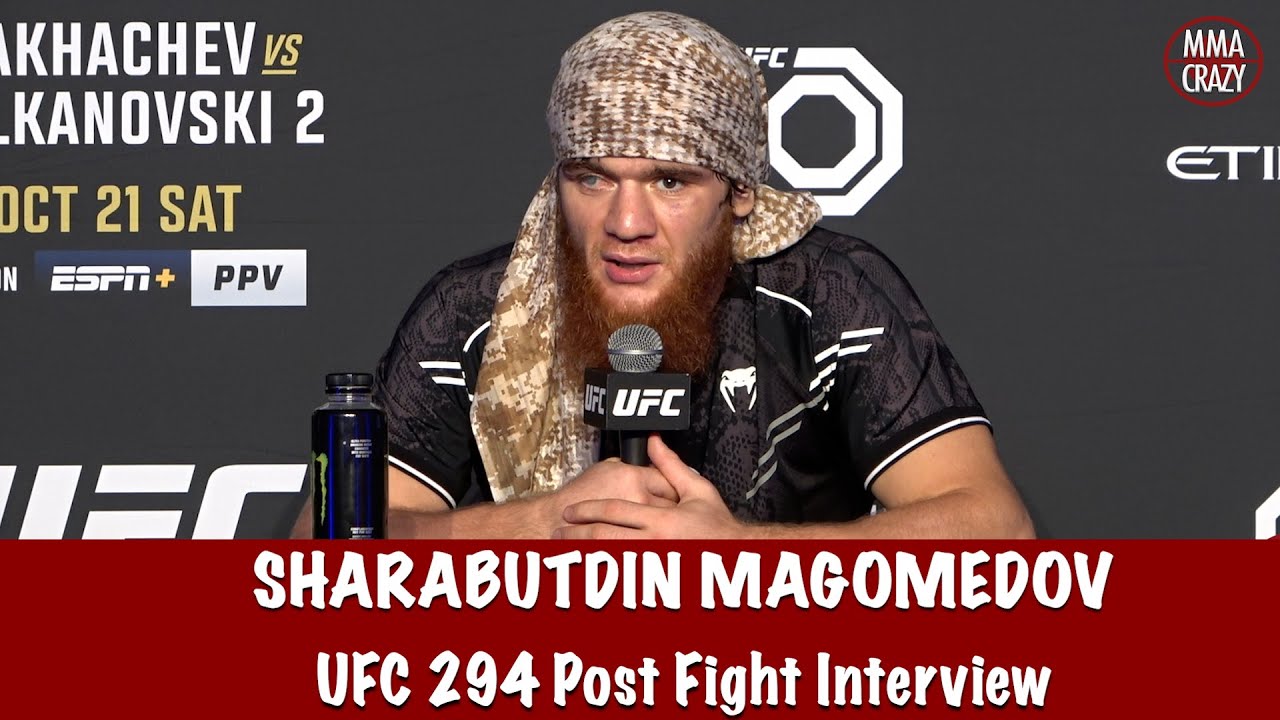 Fenômeno russo, Sharabutdin Magomedov estreia no UFC 294; conheça