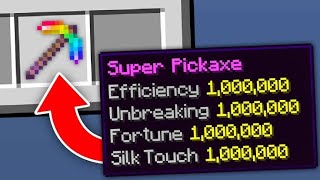 Minecraft, But Every Enchant Is Level 1,000,000...