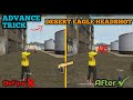 Advanced Desert Eagle Headshot Trick Free Fire [Hindi] || Moving + Still Enemy Headshot Trick FF